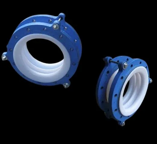 Flanged rubber expansion joint — absorbing vibration and compensating misalignment