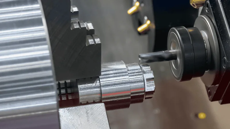 Labyrinth seal construction detail — metallic and polymer variants for bearing housing protection