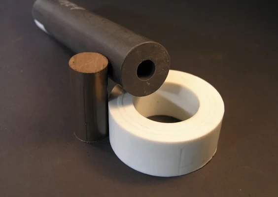 PTFE and thermoplastic machined components