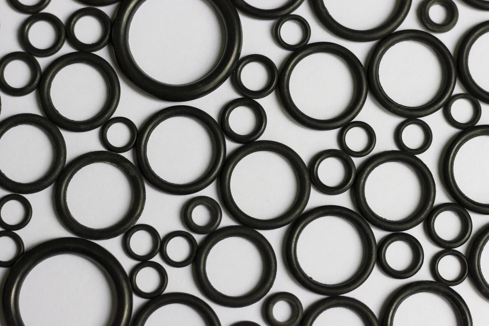 Selection of Santoo manufactured O-rings and sealing elements