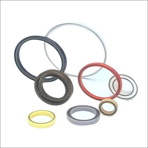 Rotary seal cross-sections showing radial lip, PTFE and cassette seal profile variants