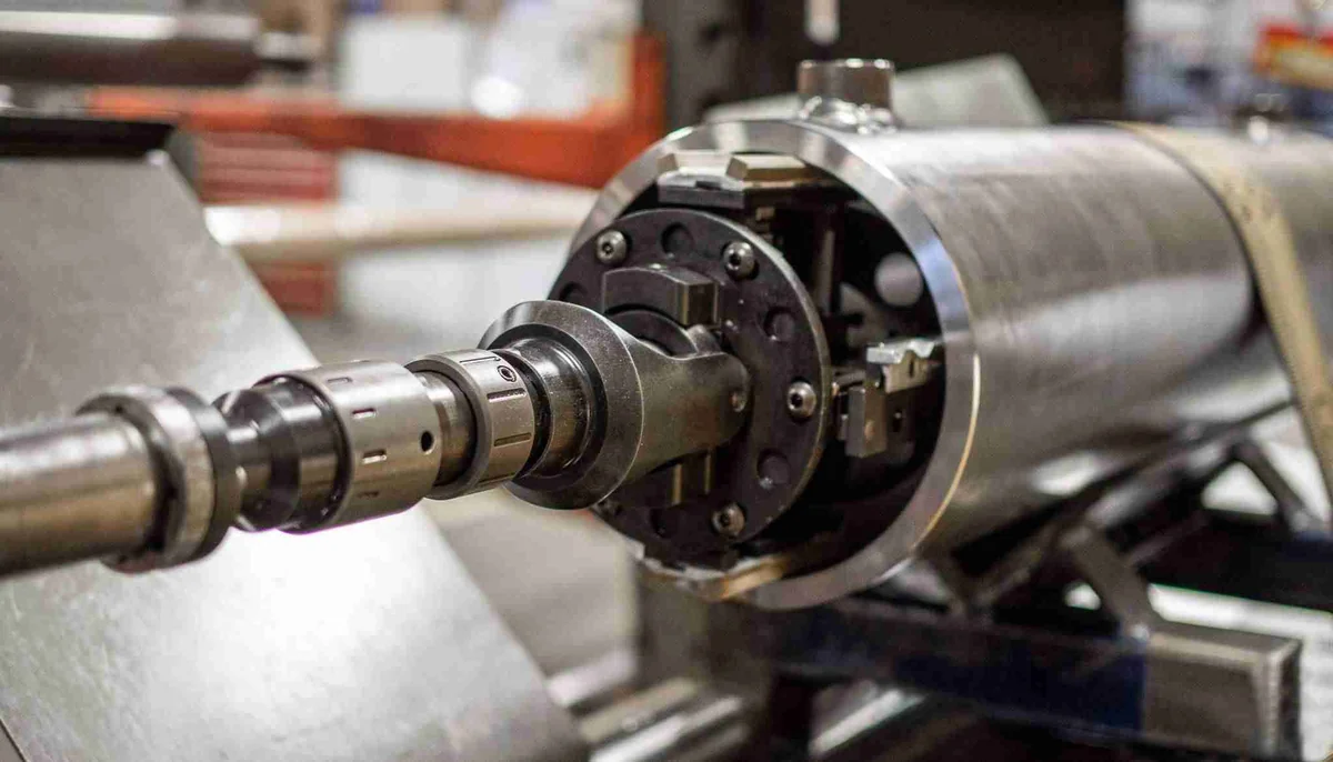 Cylinder honing machine at Santoo workshop